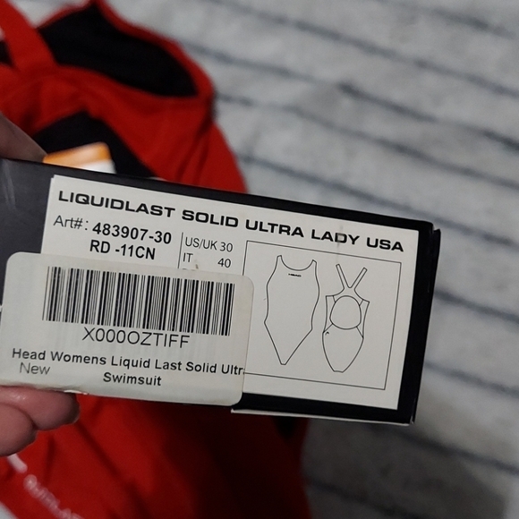 HEAD Swimming LiquidLast Suit Size 30 - Picture 5 of 10